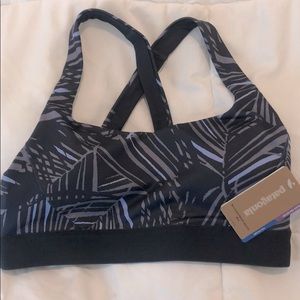 Patagonia switchback sports bra - smolder blue